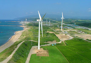 立川町の風力発電
