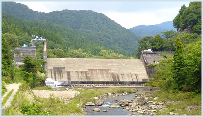 山原ダム(福井県）