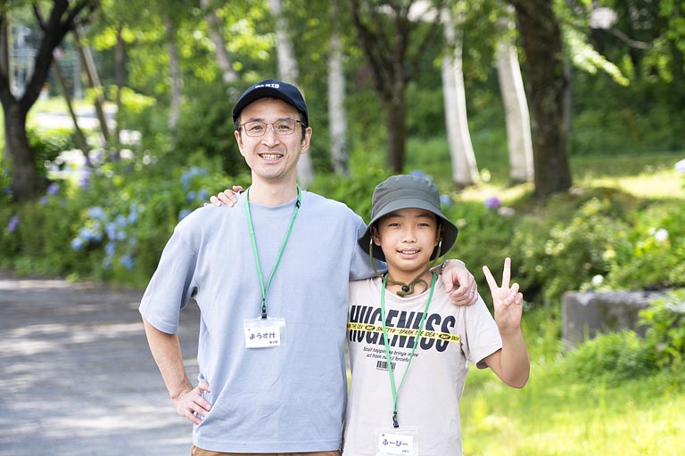 「ようすけ」さん&「ふーぴー」さん親子