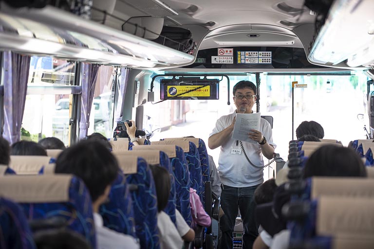 参加者全員の健康状態をチェック。全員「元気！」