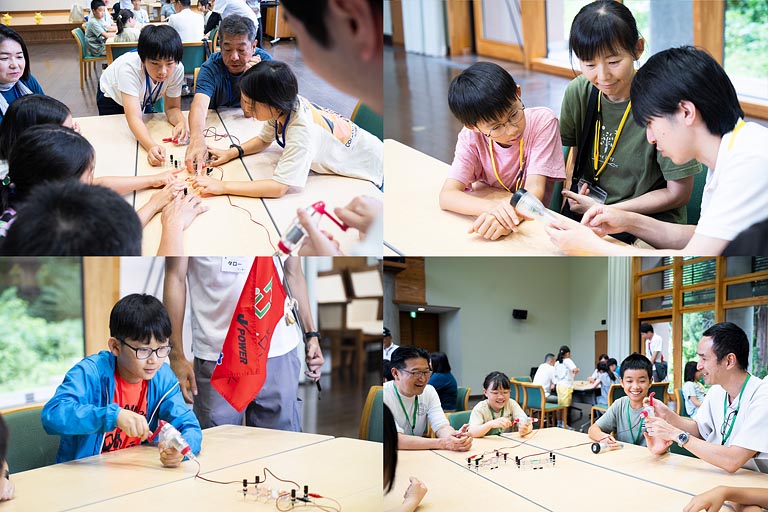 白熱球よりもLEDのほうが省エネであることを体感