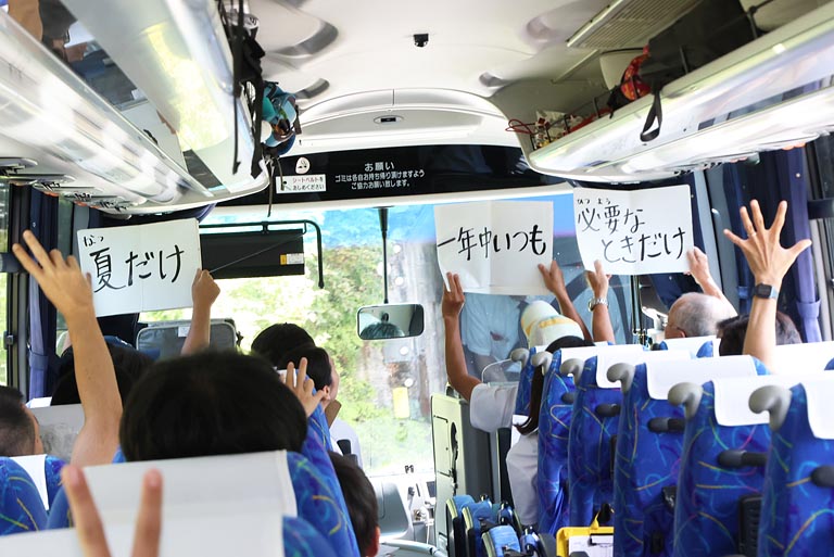 奥只見発電所ではいつ電気がつくられているのでしょうか?
