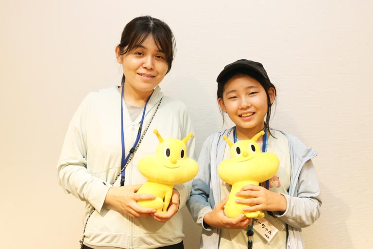 「きよさん」＆「あーちゃん」親子