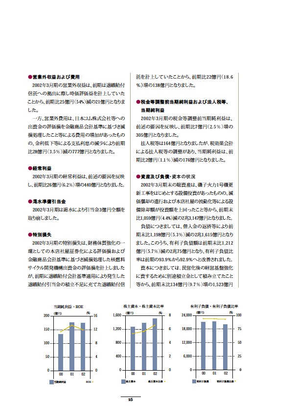 2002年版アニュアルレポート P27