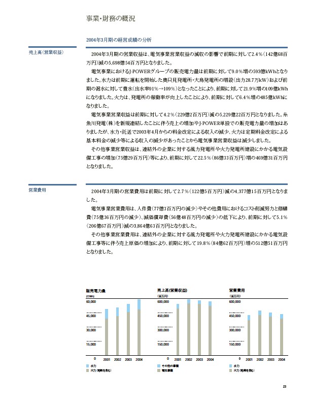 2004年版アニュアルレポート P25