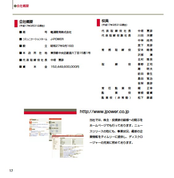 第53期（平成16年度）　事業報告書 P18