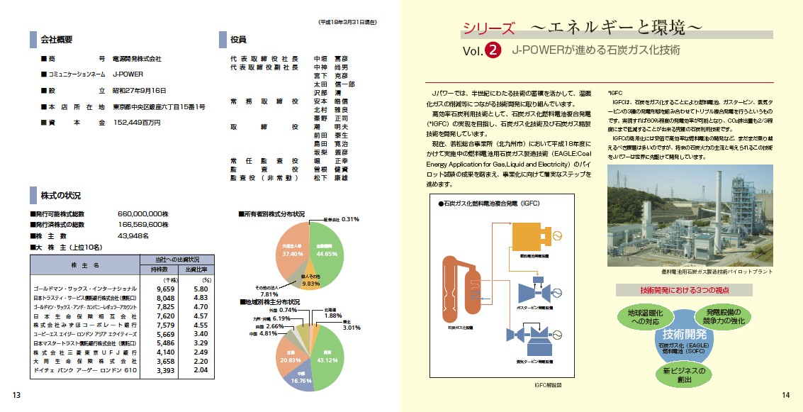 第54期（平成17年度）　事業報告書 P8