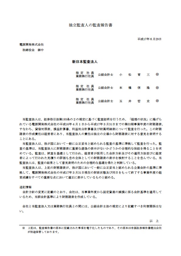 平成16年度有価証券報告書 P129