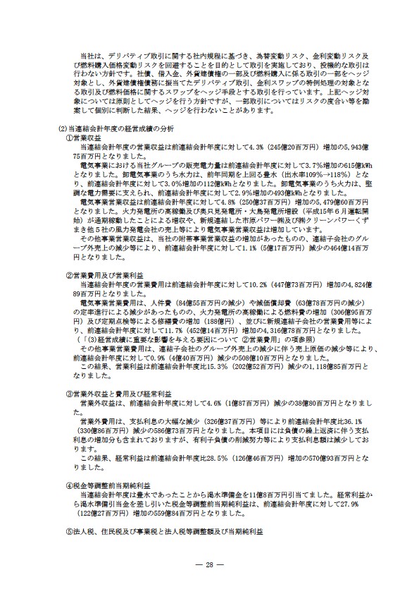 平成16年度有価証券報告書 P31