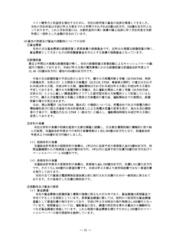 平成16年度有価証券報告書 P34