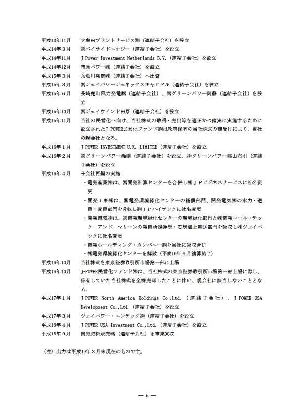 平成18年度 有価証券報告書