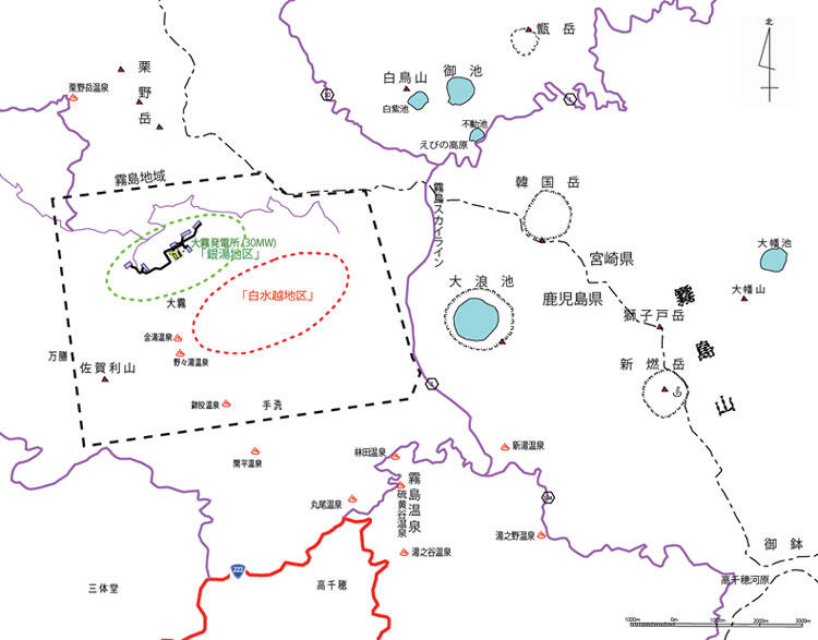 調査地区位置図