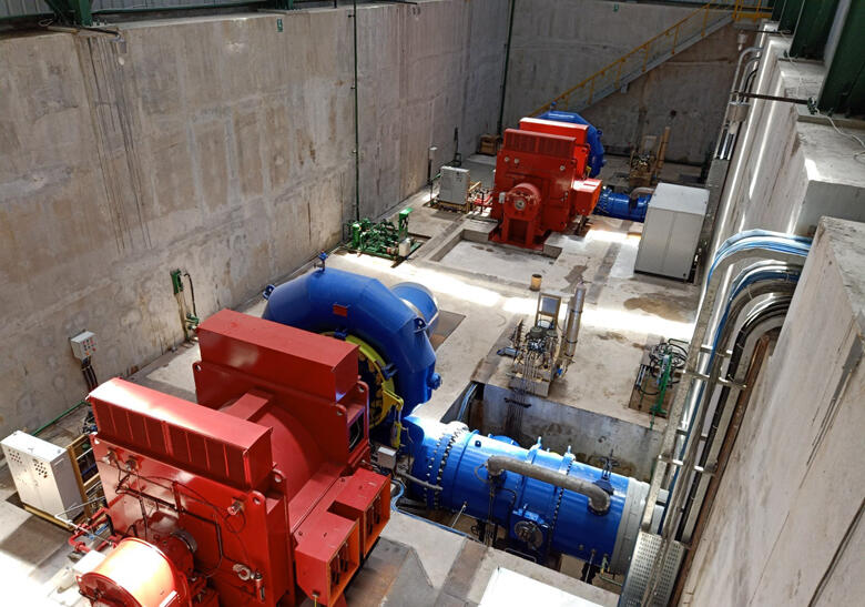 Sion発電所　内観