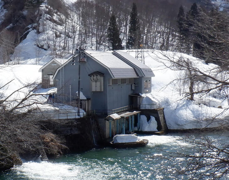 末沢発電所（全景）