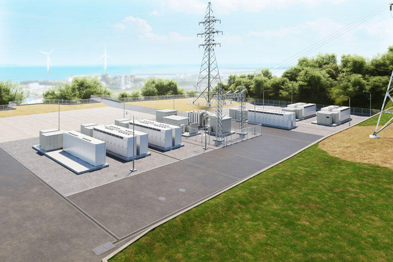 蓄電所設置イメージ