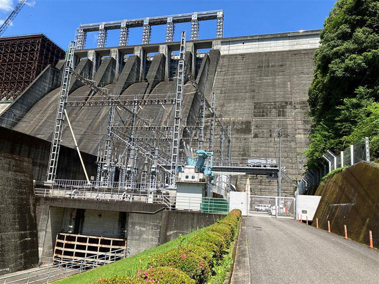 早明浦発電所（外観）