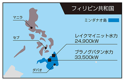 各発電所位置図