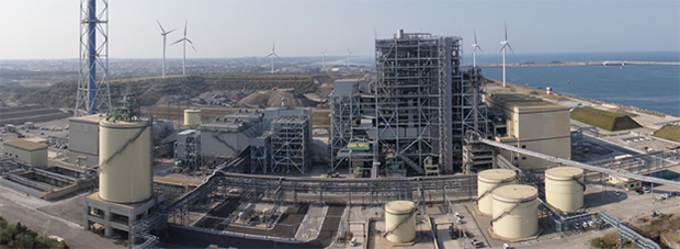 （写真）鹿島火力発電所2号機全景