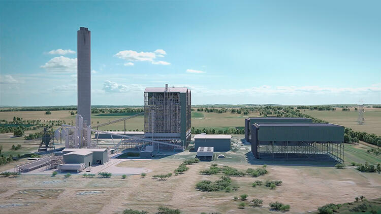 豪州クイーンズランド州ミルメラン石炭火力発電所とCO2回収設備