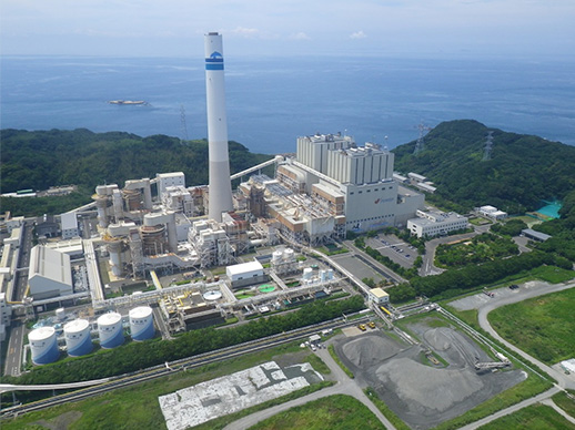松島火力発電所(1981年商業運転開始)