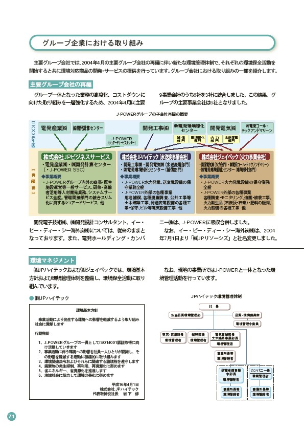 2004環境・社会行動レポート P74